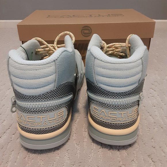 SIZE 11.5 - Travis Scott Nike Air Trainer 1 SP Grey Haze - DR7515-001 - NEW!! - Picture 6 of 9